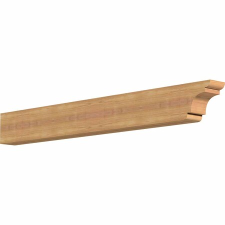 Ekena Millwork New Brighton Smooth Rafter Tail, Western Red Cedar, 3 1/2"W x 6"H x 48"L RFT04X06X48NEB00SWR
